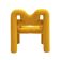 Contemporary Ekstrem Yellow Armchairs Designed by Terje Ekstrom