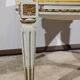 Pair of Cabriolet Armchairs, in rechampi wood, Louis XVI style – Late 19th century