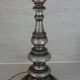 Old turned wooden lamp foot