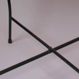 Table en rotin tressé