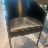 Costes Starck design black chairs
