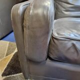 Fauteuil design en cuir