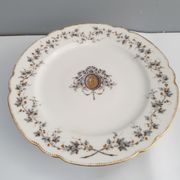 Two antique porcelain plates from Paris The crystal staircase