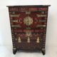 Furniture antique Korean storage box 1910 in wood and brass