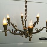 Bronze chandelier