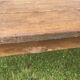 Farmhouse table in pine and beech