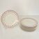 Set of 6 dessert plates | Bernardaud | Garland of roses