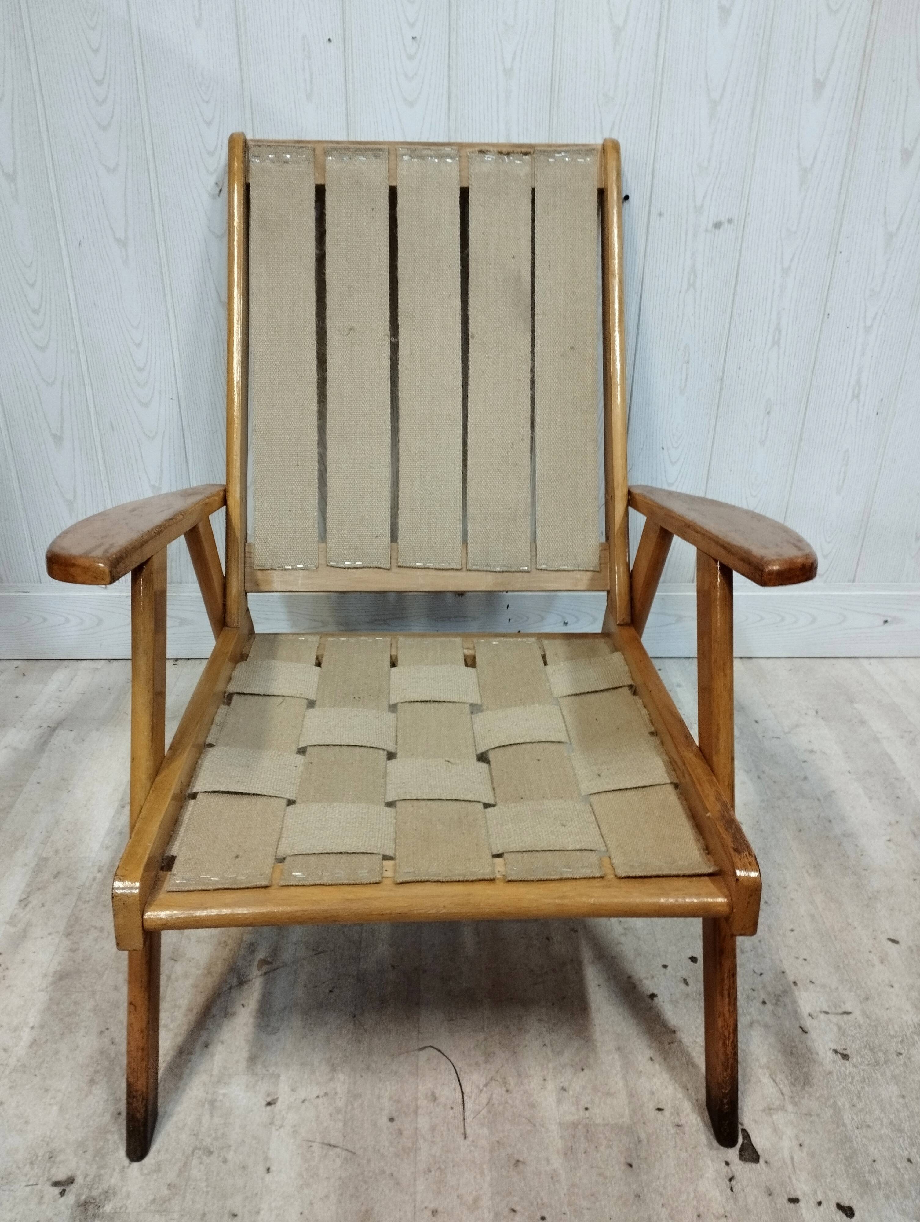 Vintage armchair compass feet