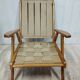 Fauteuil vintage pieds compas