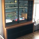 Vintage back bar