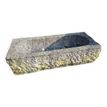 blue reconstituted stone tray