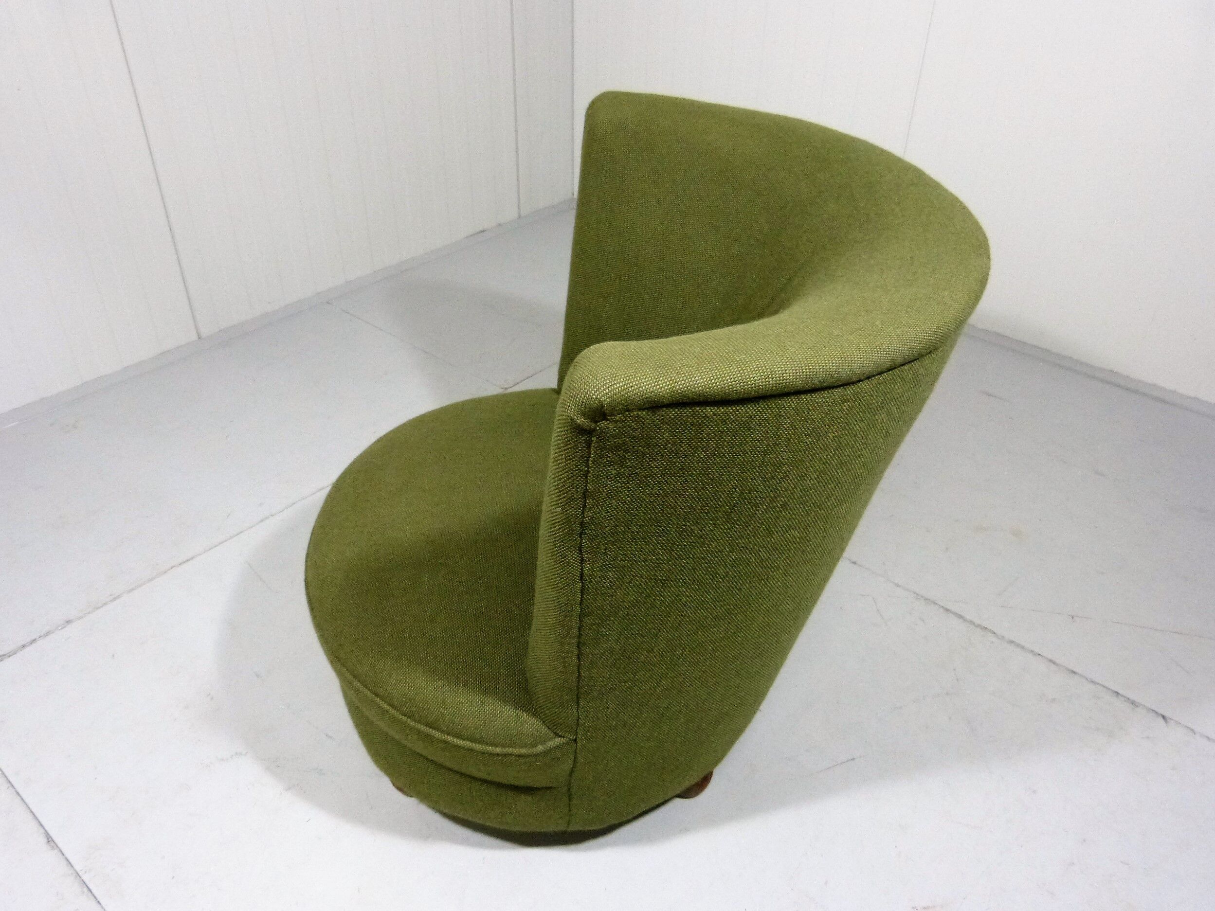 1930-40's side chair green