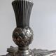 Silver pineapple candle holder