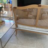 French vintage bank chair