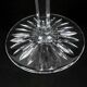 Six Saint-Louis Tommy cut crystal water glasses, height 18.3 cm.