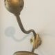 Pair of brass coat hooks