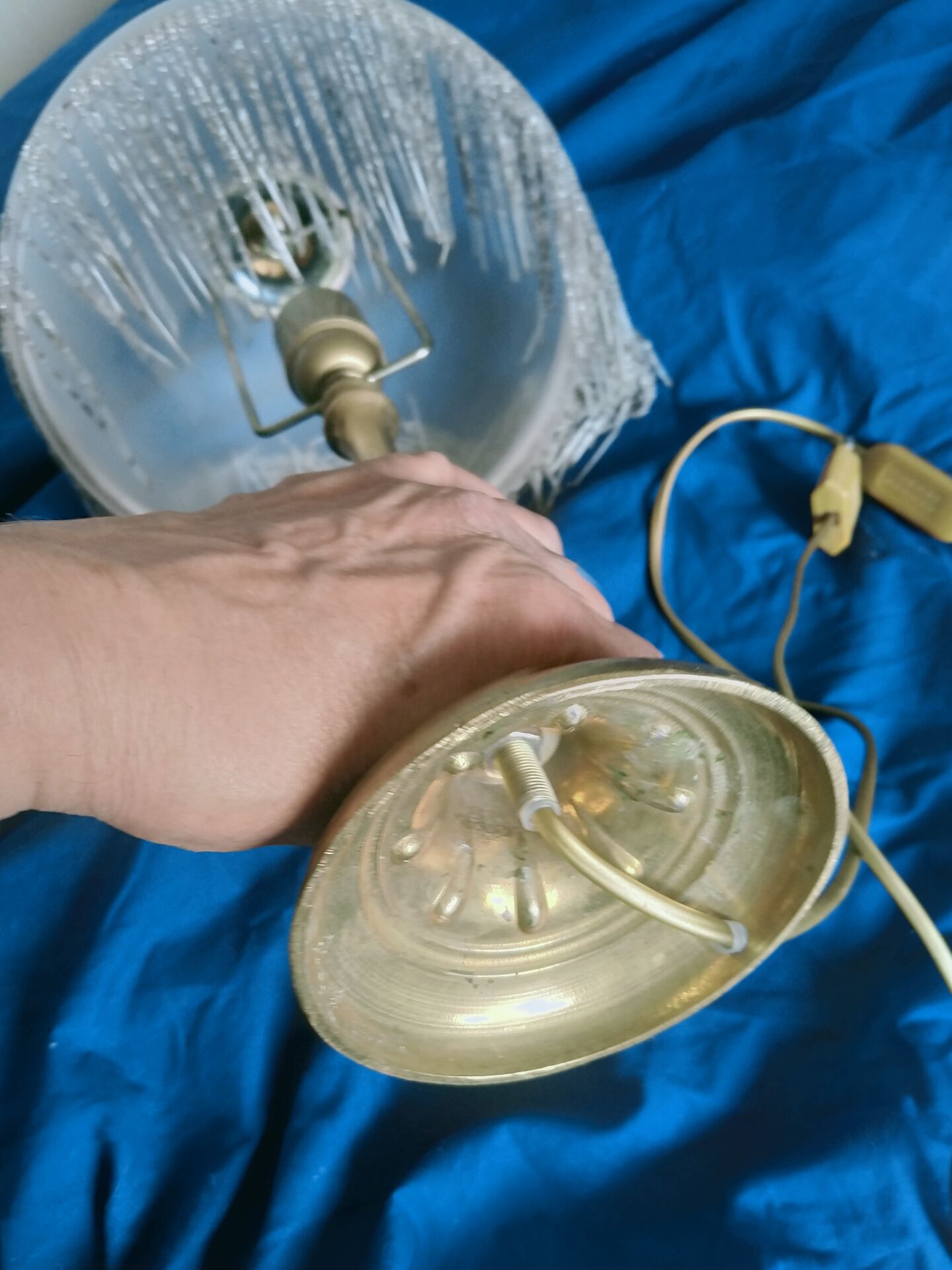 Lampe art nouveau