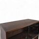 vintage mid-height cabinet / display cabinet / bookcase
