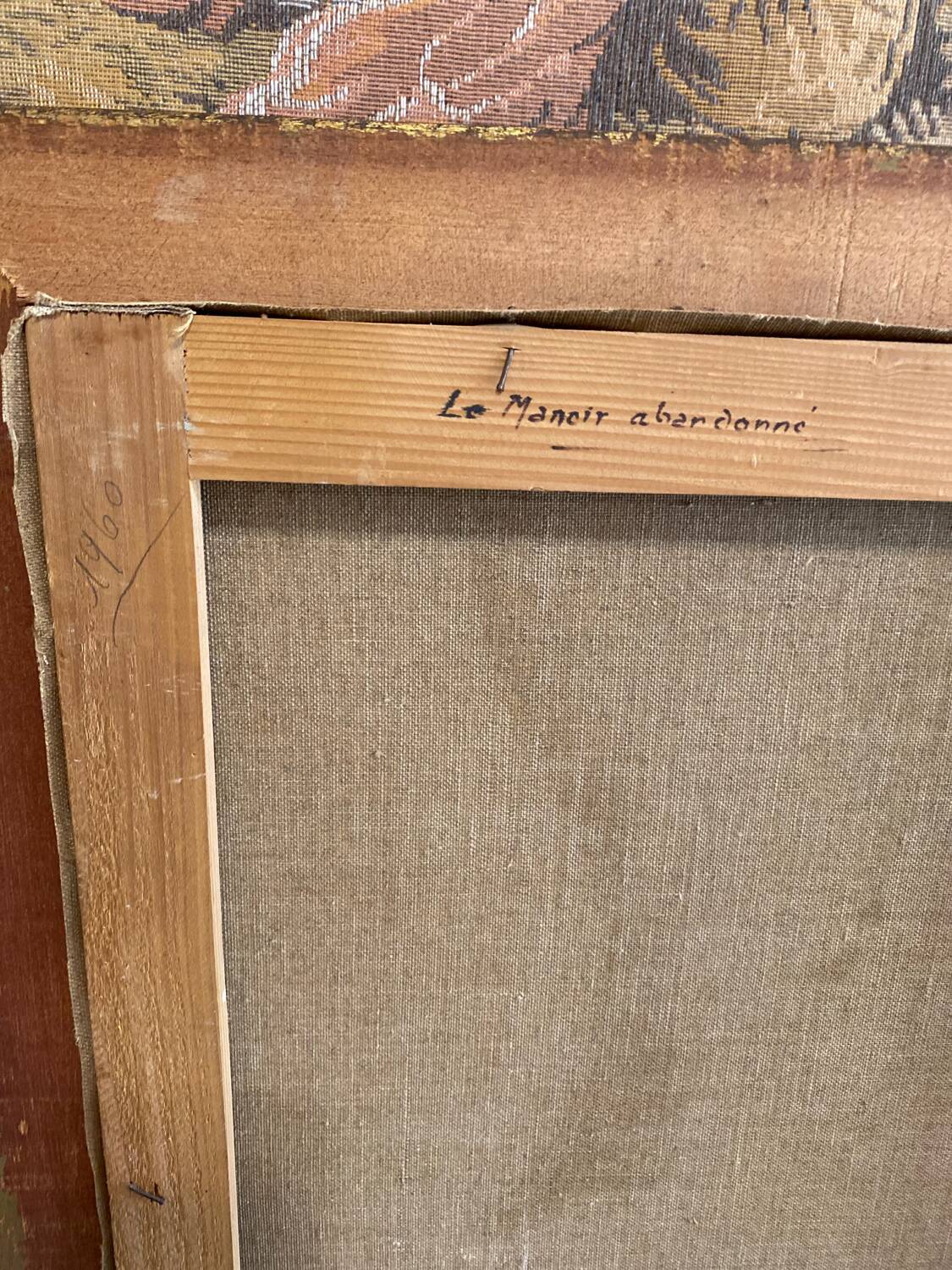 Tableau Le Manoir Abandonné