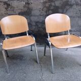 Set of 4 chairs, 80's design