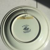 Vintage dish blauw delft