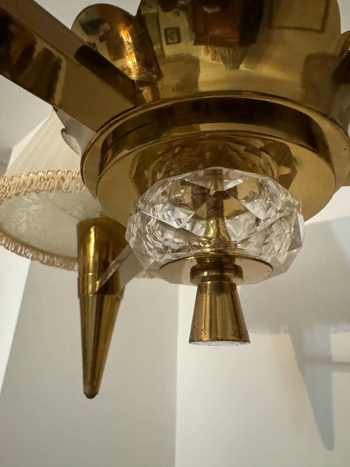 Large Art Deco Chandelier