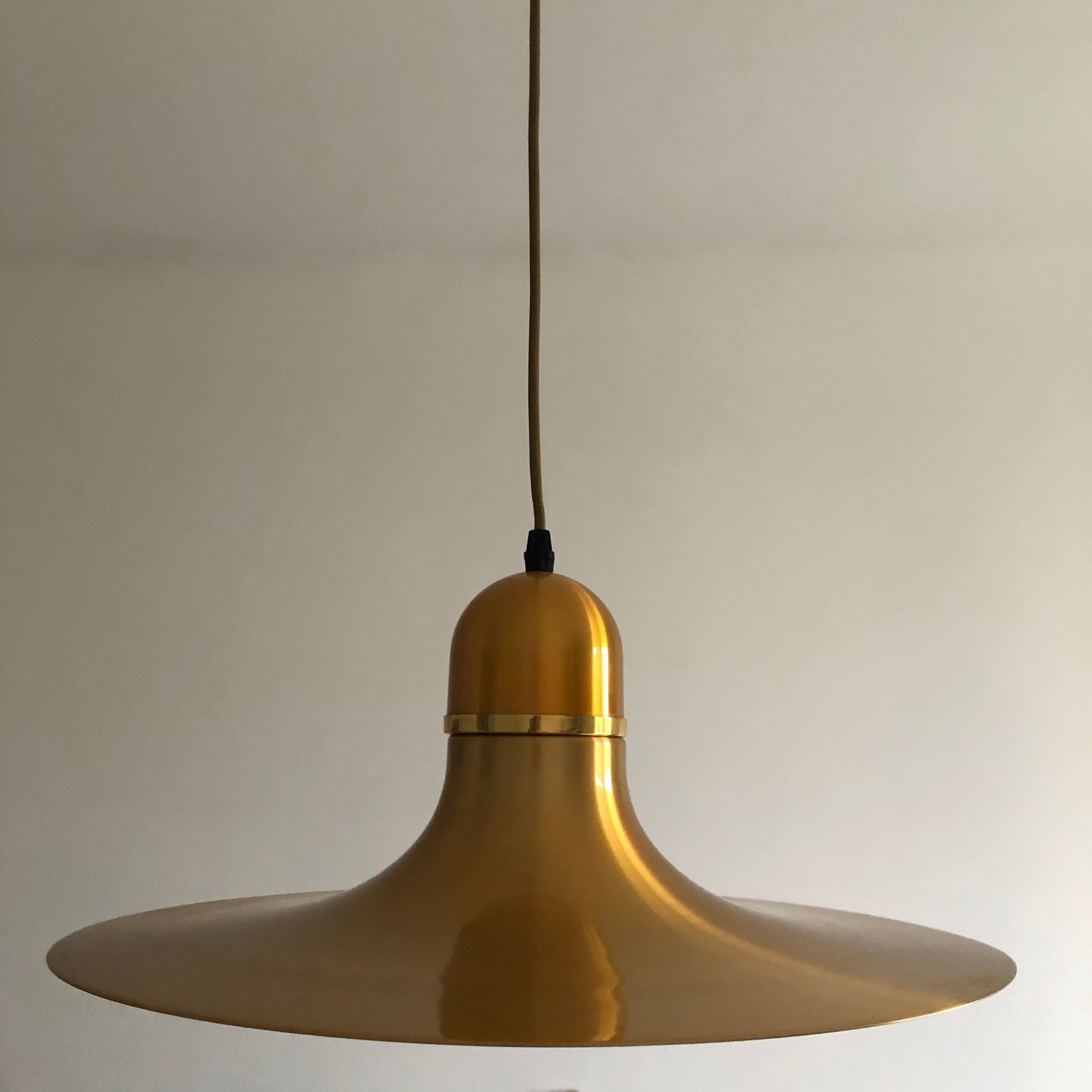 Great hanging Golden vintage 1960 80x43cm
