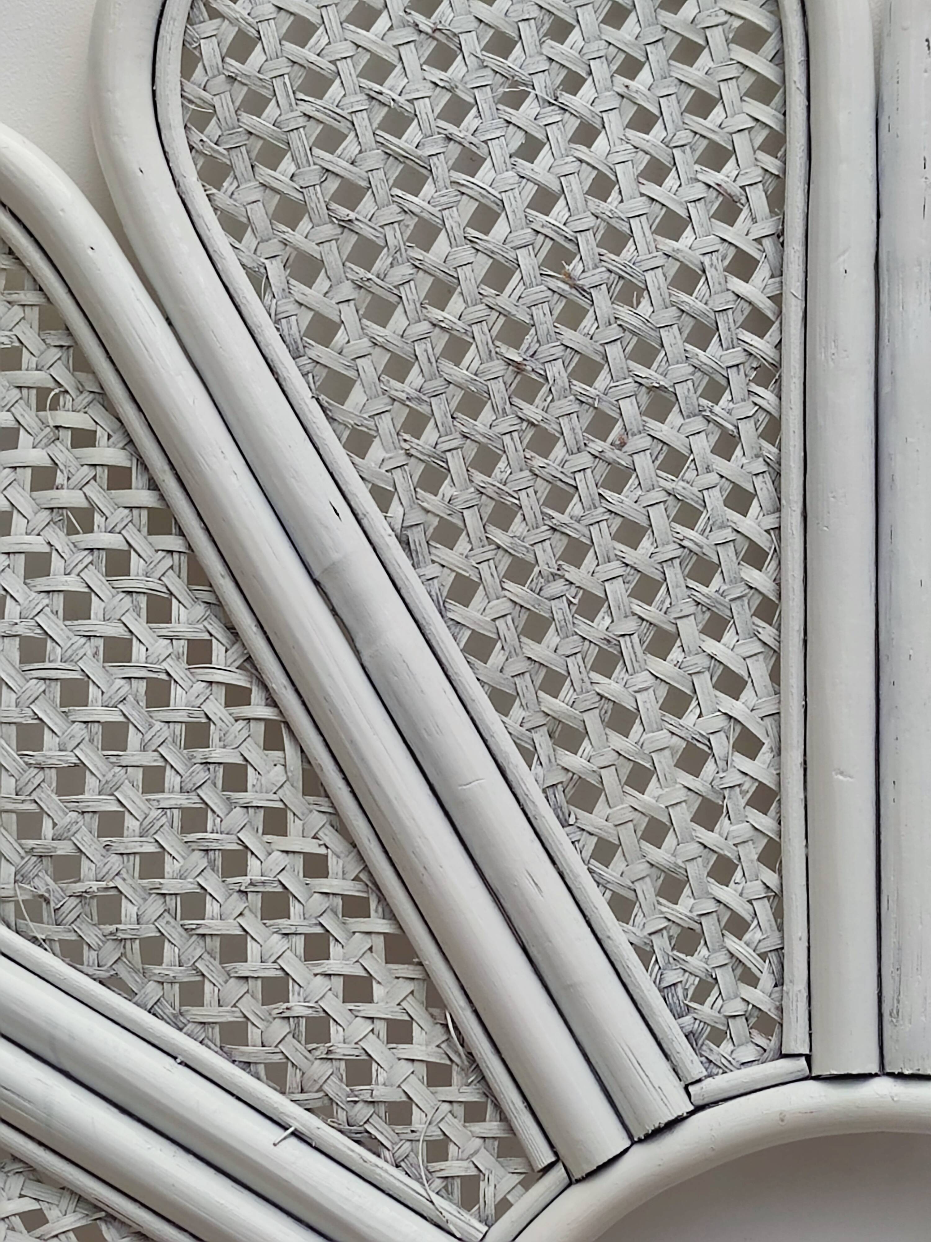 Double canned headboard