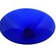 Cobalt blue glass cup