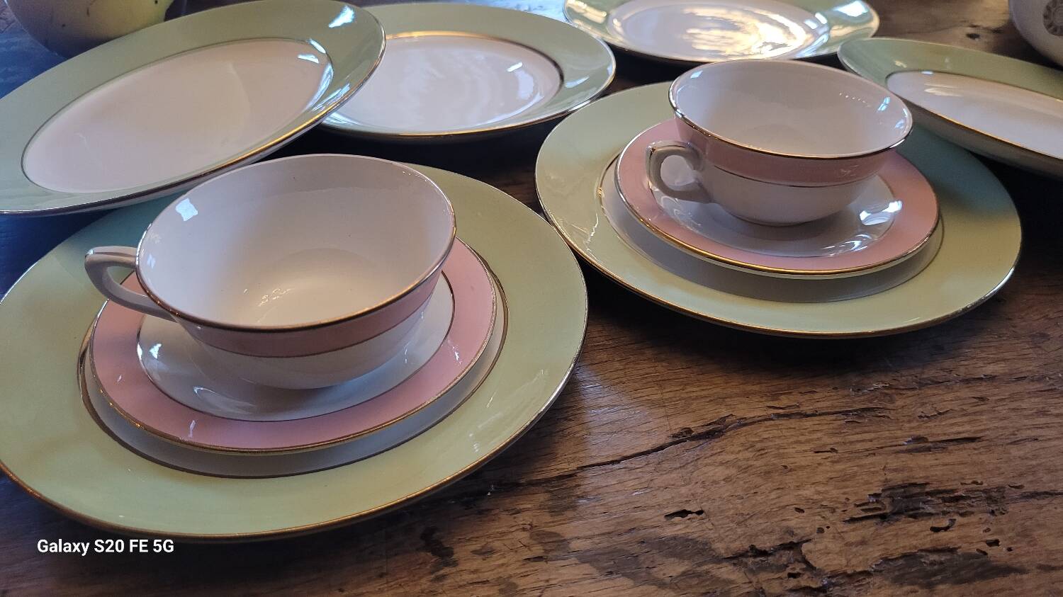 St Amand 50's dessert plates