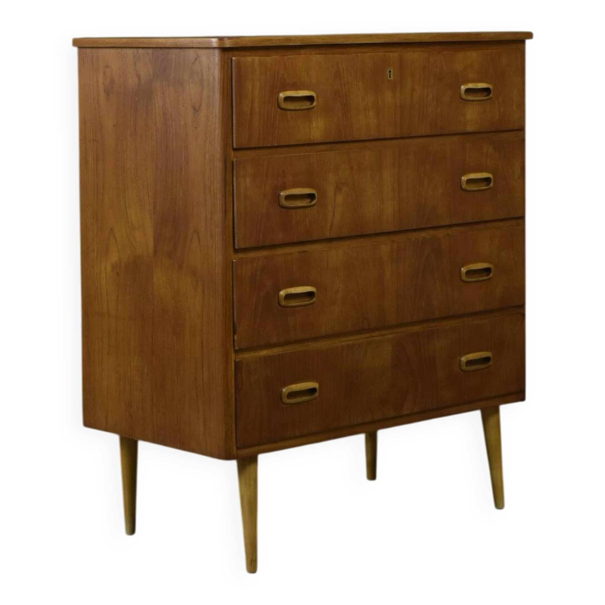 Scandinavian Teak Chest of Drawers, 1960s
