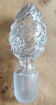 Old carafe in cut glass