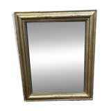 Miroir doré de style Louis XVI