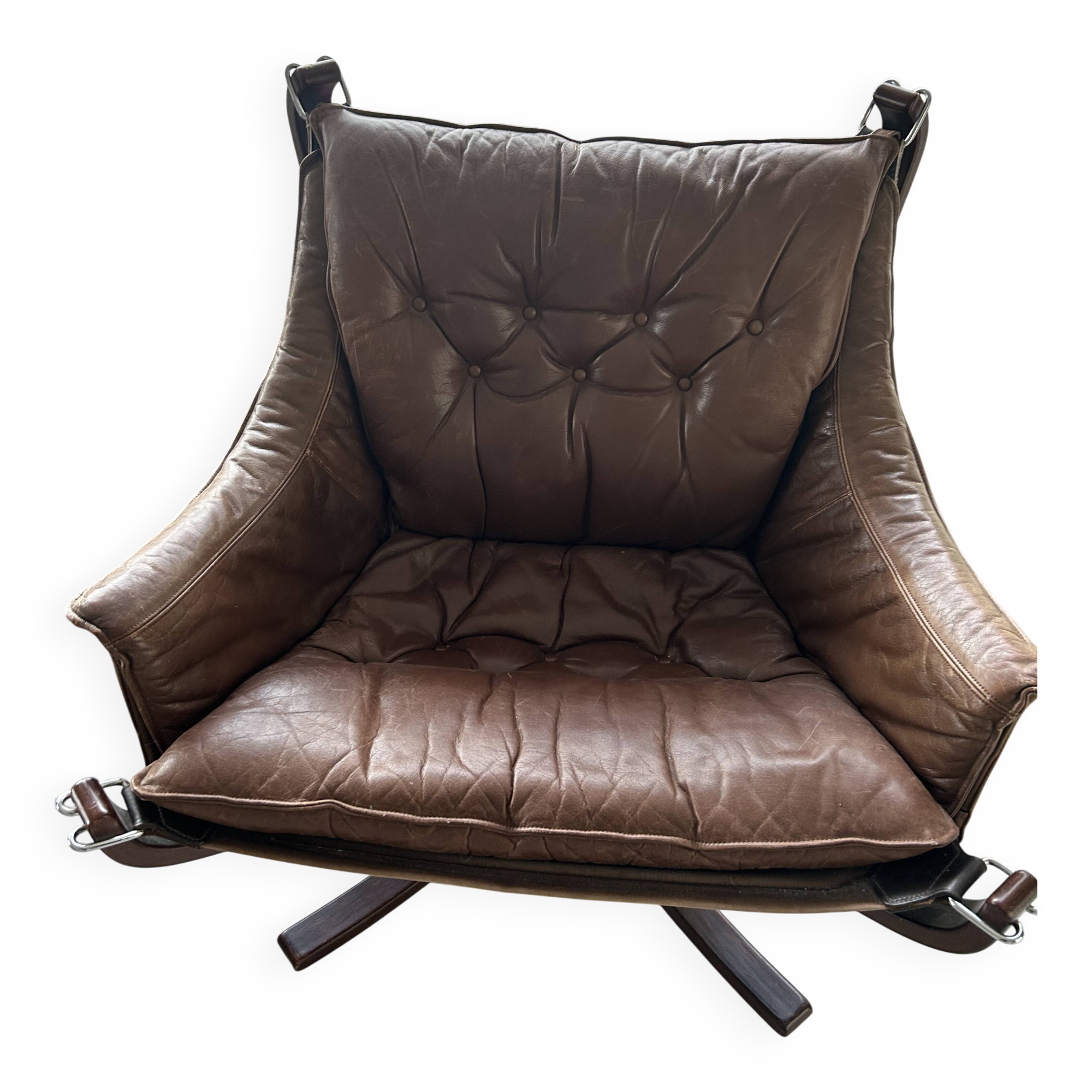 Falcon Easy Chair vintage by Sigurd Ressell Venene Mobler