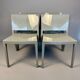 Set of 4 Lizz chairs by Piero Lissoni for Kartell