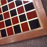 Checkerboard tray 100 wood/glass boxes