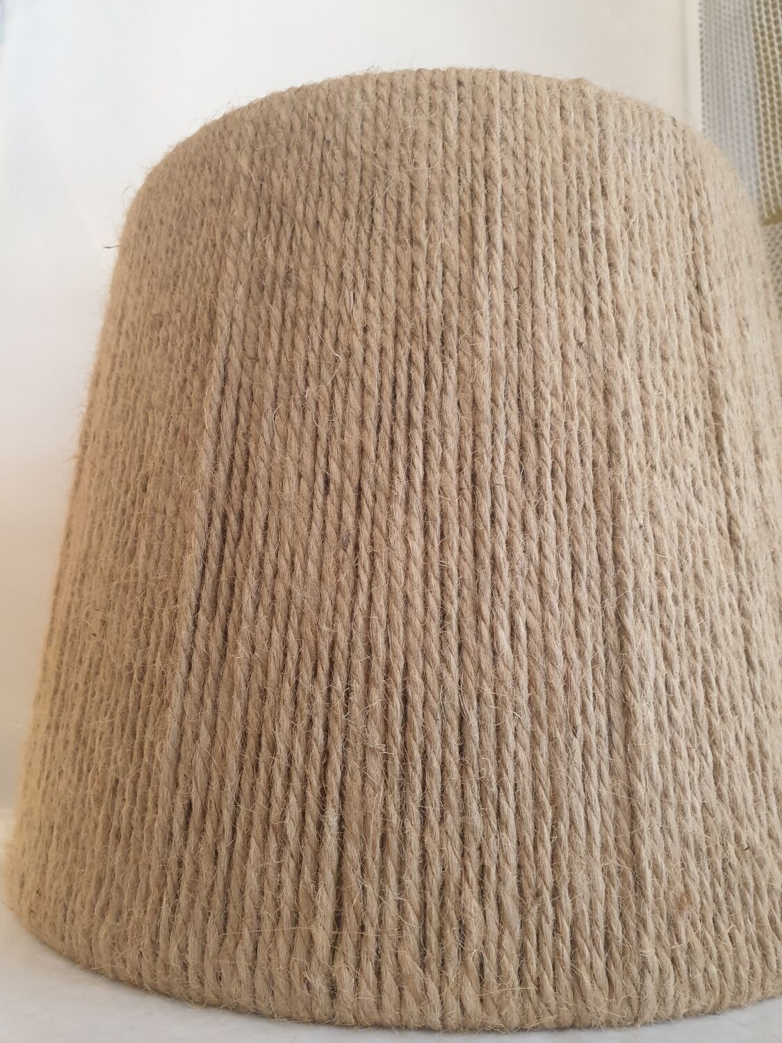Abat-jour en corde naturelle diamètre 30 cm