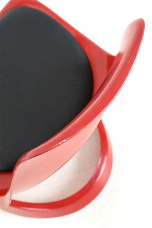 Reupholstered Cado / Steen Østergaard “290” / Space Age design / cantilever chair / 1960s / 1970s