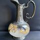 Glass or gold crystal ewer – Gallia Métal Alfénide for Christofle