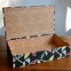 1950s fabric sewing box