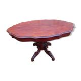 large table pedestal form violin Louis Philippe