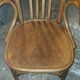 Fauteuil de bureau  bois courbé