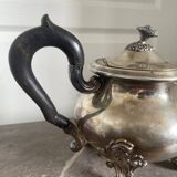 Antique Silver-Plated Victorian Teapot