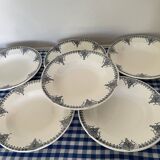Saint-Jean Varage ironstone soup plates