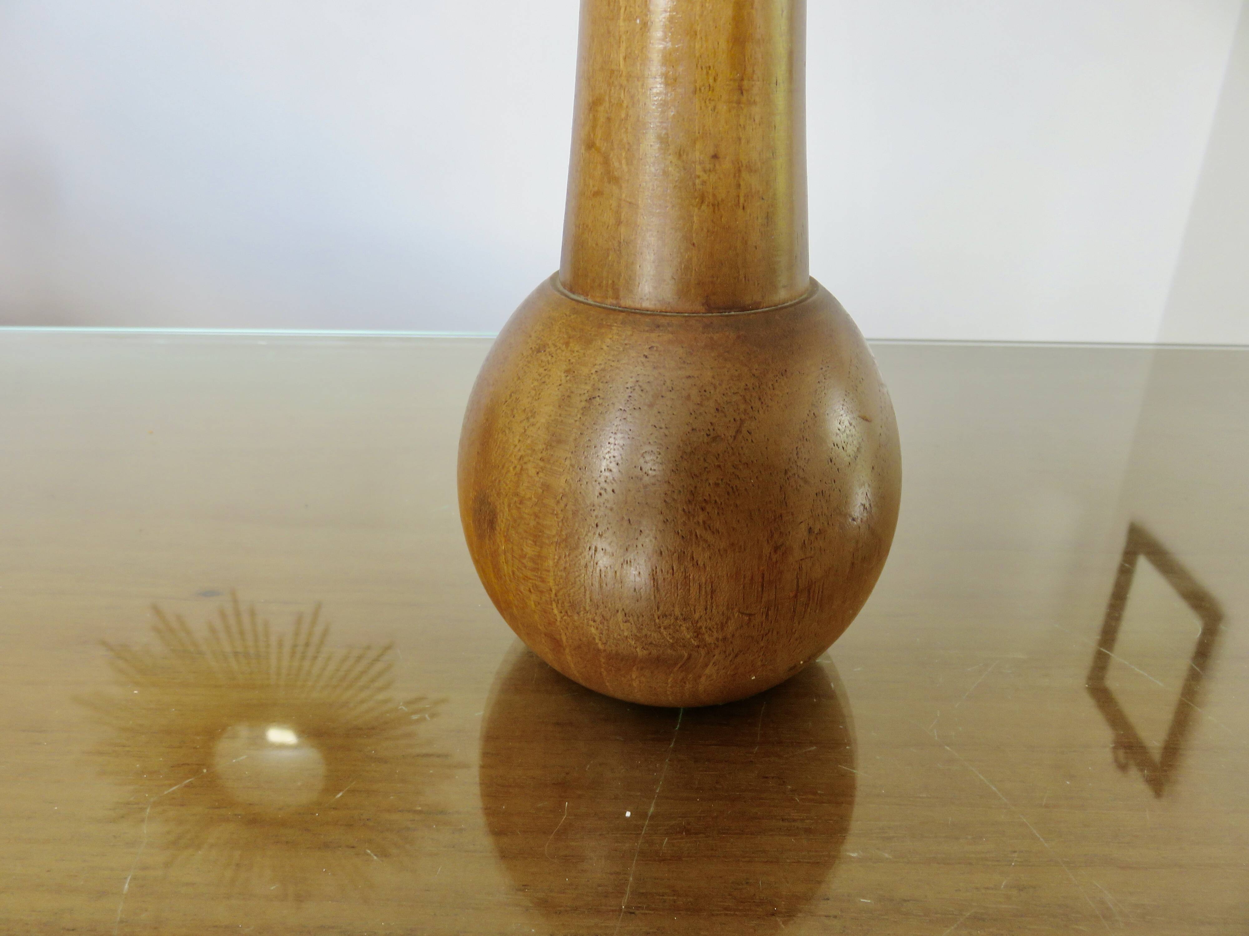 Large designer pepper mill made in Italy 1960