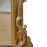 Matched pair of victorian giltwood overmantel mirrors