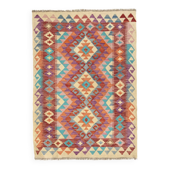 Kilim afghan pachtoune 140 x 101 cm