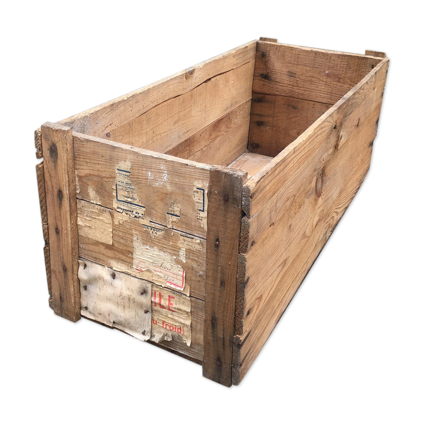 Wooden crate