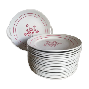 service 18 assiettes - plat