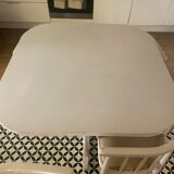 Table set and 4 chairs Thonet 1960